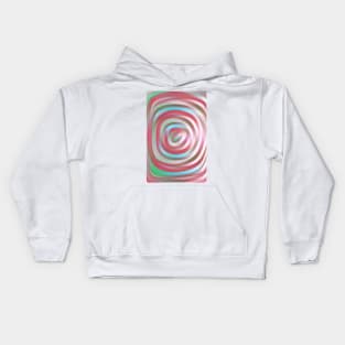 Hypnotic rainbow Kids Hoodie